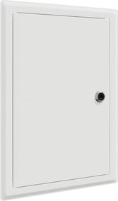 vidaXL Πάνελ Πρόσβασης Λευκό 33 x 23 x 3 εκ Ατσάλι