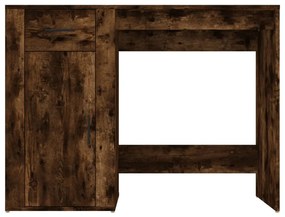 vidaXL Γραφείο Καπνιστή Δρυς 100x49x75 εκ. από Επεξεργασμένο Ξύλο