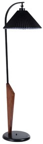 Φωτιστικό Δαπέδου 534LUN5394 Φ38x150cm 1xE27 40W Walnut-Black Opviq