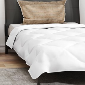 vidaXL Διπλό με Μαξιλάρι Άλλο 2 pcs Λευκό 135 x 200 cm Μικροΐνες