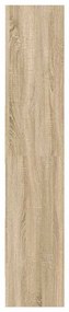 vidaXL Βιβλιοθήκη Χρώμα Sonoma Δρυς 60 x 35 x 180 εκ. από Επεξ. Ξύλο