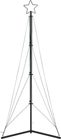 vidaXL Χριστουγεννιάτικο δέντρο LED 483 LED Cold White 240 cm