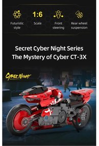 Cyber ​​Night CT-3X Motorcycle CaDA
