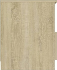 vidaXL Κομοδίνα 2 τεμ. Sonoma Δρυς 40 x 40 x 50 εκ. από Επεξ. Ξύλο