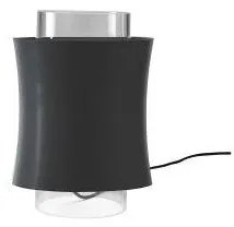 Επιτραπέζιο Φωτιστικό 1xE27 Κρύσταλλο Dimmer Φ22,5cm Fez T1 Prandina-1D04200110105-Μαύρο 1D04200110105