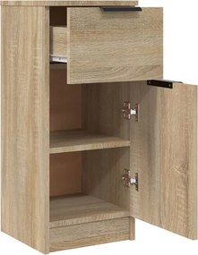 vidaXL Ντουλάπι Sonoma Δρυς 30 x 30 x 70 εκ. από Επεξεργασμένο Ξύλο