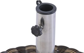 Βάση ομπρέλας Home ESPRIT Καφέ 46 X 46 X 36 CM