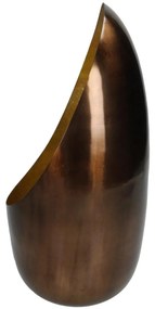 Κηροπήγιο ArteLibre Μπρονζέ Μέταλλο 17x17x27cm