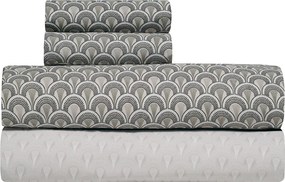 Σεντόνια Υπέρδιπλα (Σετ) Kentia Stylish Nerikomi