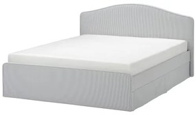RAMNEFJALL κρεβάτι με επένδυση, 160x200 cm 495.527.59