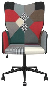 vidaXL Πολυθρόνα Relax Σχέδιο Patchwork Υφασμάτινη