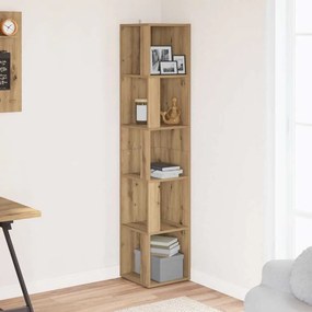 vidaXL Corner Cabinet 33 x 33 x 165 cm Engineered wood Artisan Δρυς