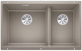 Blanco Subline 430/270-U Tartufo SILGRANIT® PuraDur® Γρανιτένιος Νεροχύτης 80cm