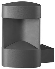 Απλίκα Φωτιστικό Τοίχου GL11604 LED 6W Ανθρακί IP54 Sunlight-GL11604-Ανθρακί GL11604