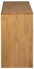 vidaXL Μπουφές SAUDA Δρυς 114x43x75,5 εκ. από Μασίφ Ξύλο Πεύκου