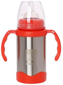 Ecolife Aνοξείδωτο Μπιμπερό - Θερμός 300ml 33-BO-5003