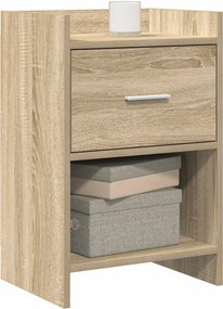 vidaXL Κομοδίνα Sonoma Δρυς 40 x 30 x 60 cm Επεξεργασμένο Ξύλο
