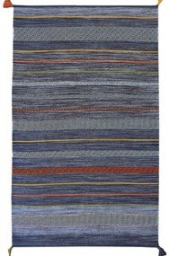 Χαλί Antique Kilim 5090 Χειροποιήτο Grey-Blue New Plan 160X230cm