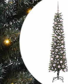 vidaXL Τεχνητό Χριστουγεννιάτικο Δέντρο με 300 LED Πράσινο 180 cm