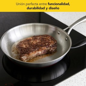 Τηγάνι Castey E-S30 Γκρι Ανοξείδωτο ατσάλι Ø 30 cm