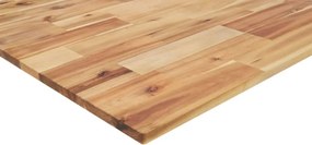 vidaXL Ράφι Κρεμαστό 140x30x2 εκ. Φινίρισμα Λαδιού Μασίφ Ακακία