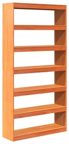 vidaXL Βιβλιοθήκη/Διαχωριστικό Χώρου 100x30x199,5 εκ Μασίφ Ξύλο Πεύκου