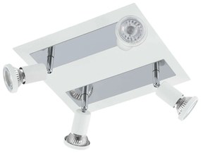 Φωτιστικό Σποτ Led 94962 White Sarria Eglo Metal
