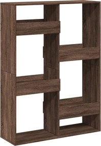 vidaXL Βιβλιοθήκη Καφέ Δρυς 100x33x135 εκ. από Επεξεργασμένο Ξύλο