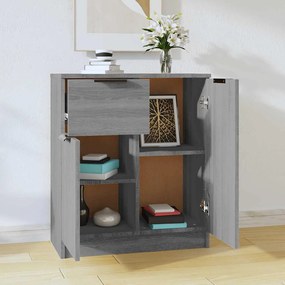 vidaXL Μπουφές Γκρι Sonoma 60x30x70 εκ. από Τεχνητό Ξύλο