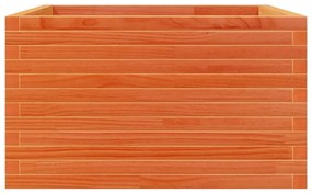 vidaXL Ζαρντινιέρα Καφέ Κεριού 80x80x45,5 εκ. από Μασίφ Ξύλο Πεύκου