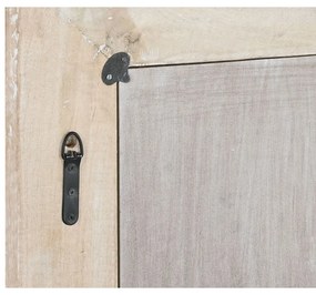 Τοίχο καθρέφτη Home ESPRIT Λευκό Φυσικό Ελέφαντας Ινδός 83 x 4 x 121 cm