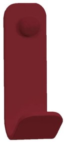 Άγκιστρο Μπάνιου Μονό 15-153 5x5x13cm Matte Bordeaux Pam&amp;Co Ανοξείδωτο Ατσάλι