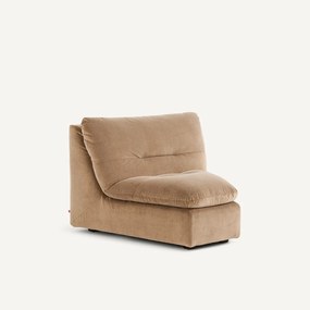 Πολυθρόνα σύνθεσης από βελούδο stonewashed, GIULIANO