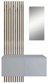 Έπιπλο Εισόδου Arika 192-000034 100x37x199,5cm White-Sonoma Μελαμίνη