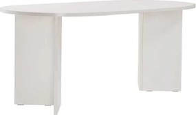 Τραπέζι Sablin Megapap χρώμα λευκό 180x89,5x75εκ.