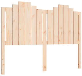 vidaXL Κεφαλάρι Κρεβατιού 146x4x110 εκ. από Μασίφ Ξύλο Πεύκου