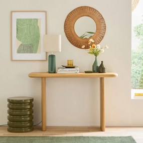 Κονσόλα με φινίρισμα δρυός, Curva