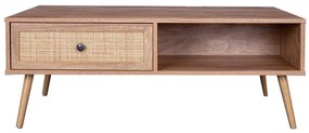 Τραπέζι σαλονιού Oslo pakoworld sonoma 110x59x41,5εκ