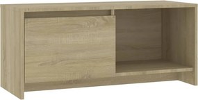 vidaXL Έπιπλο Τηλεόρασης Sonoma Δρυς 90x35x40 εκ. Επεξ. Ξύλο