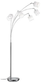Φωτιστικό Δαπέδου Tommy με μαύρα ή λευκά καπέλα Trio Lighting-R46330501-Λευκό R46330501