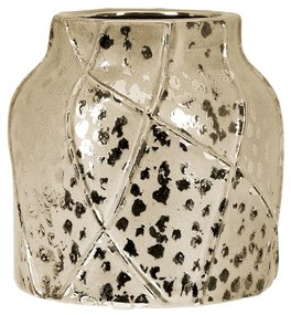 Βάζο Λαιμού 'Onza' Κεραμικό Χρυσό 15.5x14.5cm