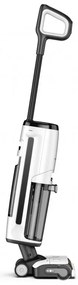Κάθετη ηλεκτρική σκούπα Tineco Floor One S7 Steam Plus 4B1, 240W, Στεγνό/Υγρό, 0,7 l βρώμικο/0,8 l καθαρό, οθόνη LED και φωτισμός, Ατμός + στέγνωμα, Λευκό/μαύρο