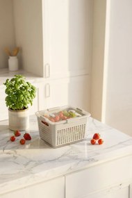Stewehome Δοχείο αποθήκευσης από πλαστικό 13x21x12 cm