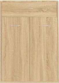 vidaXL Παπουτσοθήκη Sonoma Δρυς 60 x 35 x 84 εκ. από Επεξ. Ξύλο