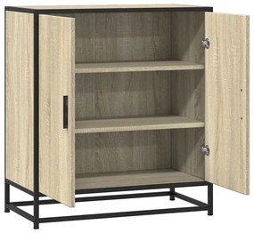 vidaXL Sideboard Sonoma Oak 68x35x76cm Κατασκευασμένο ξύλο και μέταλλο