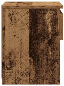 vidaXL Κομοδίνα 2 τεμάχια Παλιό ξύλο 40x30x39 cm Κατασκευασμένο ξύλο