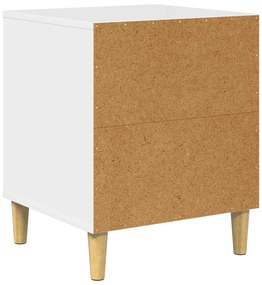 vidaXL Σπίτι Γάτας Λαμπερό Λευκό 42,5 x 40 x 52,5 εκ