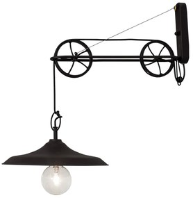 HL-5260 LIONEL BROWN RUSTY WALL LAMP