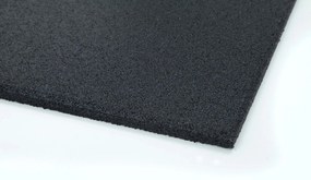 Amila Λαστιχένιο Πάτωμα BECROSS Πλακάκι 100x100cm 20mm Μαύρο (94455)
