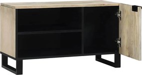 vidaXL Μονάδες TV 80 x 33 x 46 εκ Λευκό Επεξεργασμένο Ξύλο